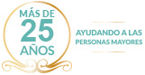 Logo años ayudando a las personas mayores