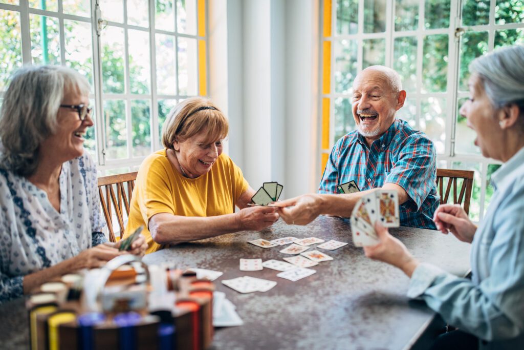 Ideas de juegos para personas mayores, Grupo Retiro